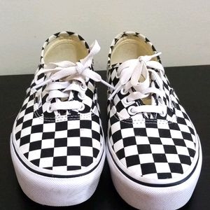 Vans women's auth platform 2.0 checker sneaker